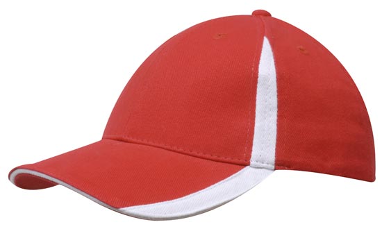 Brushed Heavy Cotton with Inserts on the Peak & Crown 5