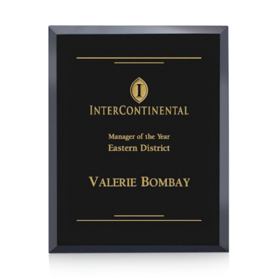 Avonlea Plaque - Black 3