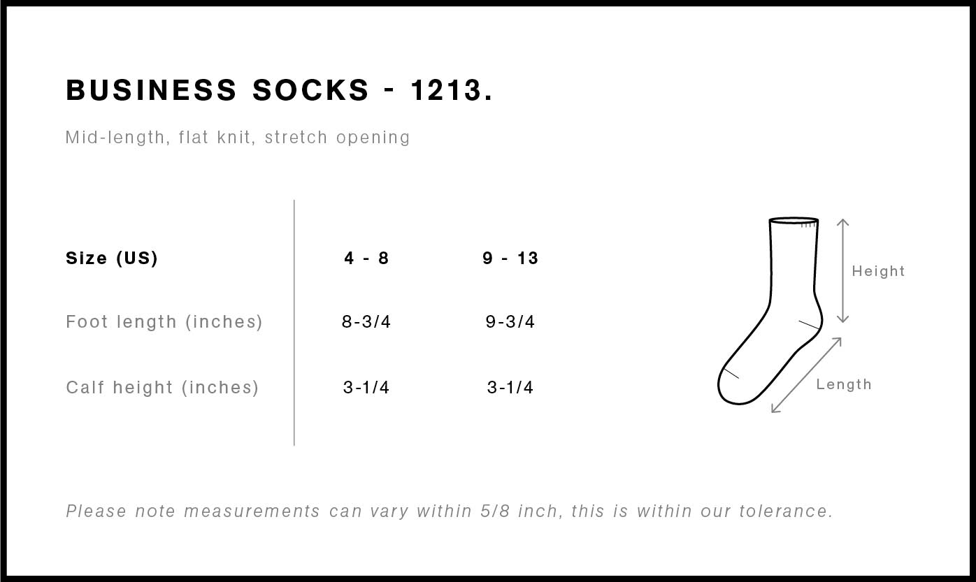 Business Socks (2 Pairs) | 1213 16
