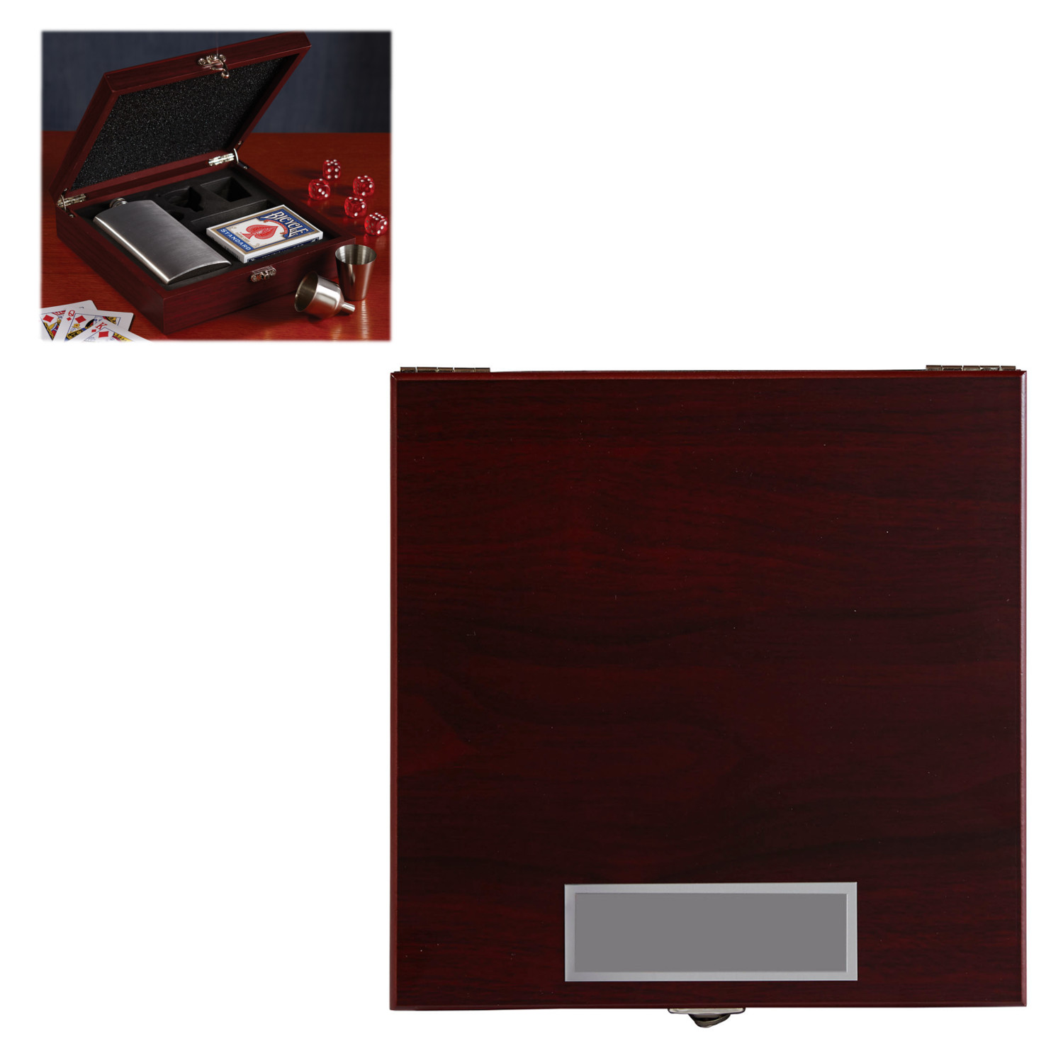 Flask and Gambling Gift Box 4