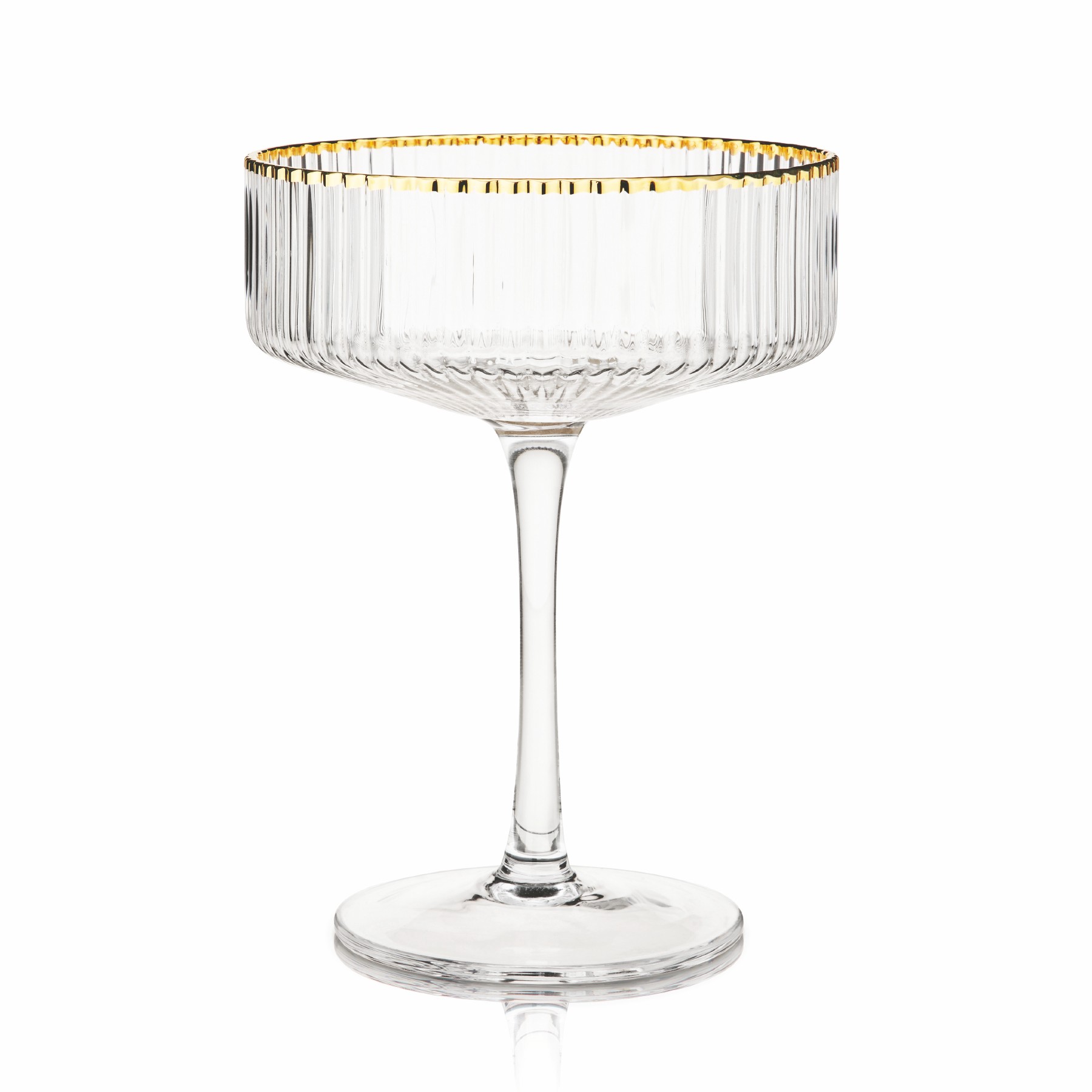 Viski® Meridian Coupe Glass, set of 2 1