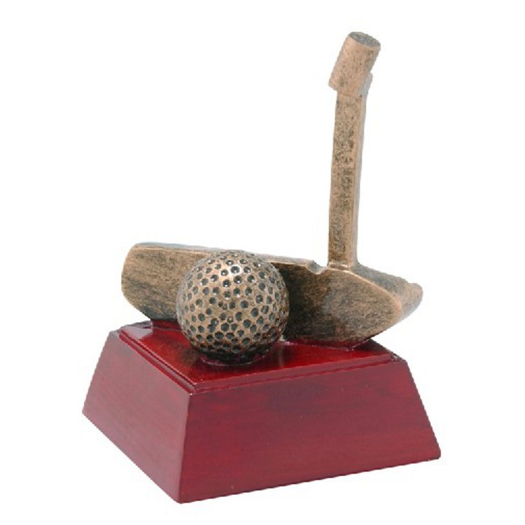 Golf Resin Sculpture 2