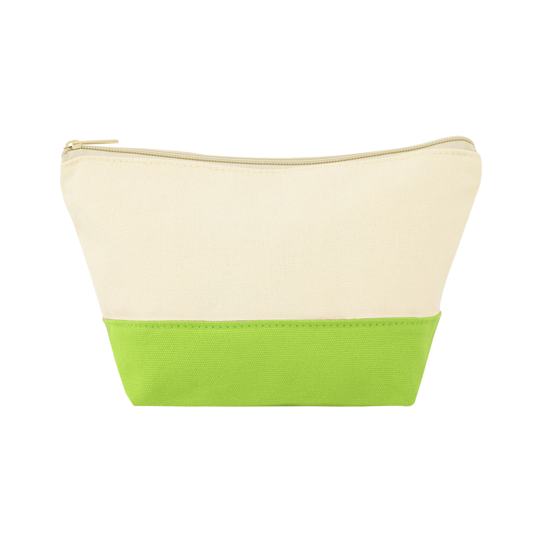 Two-Tone Canvas Cosmetic Bag 19