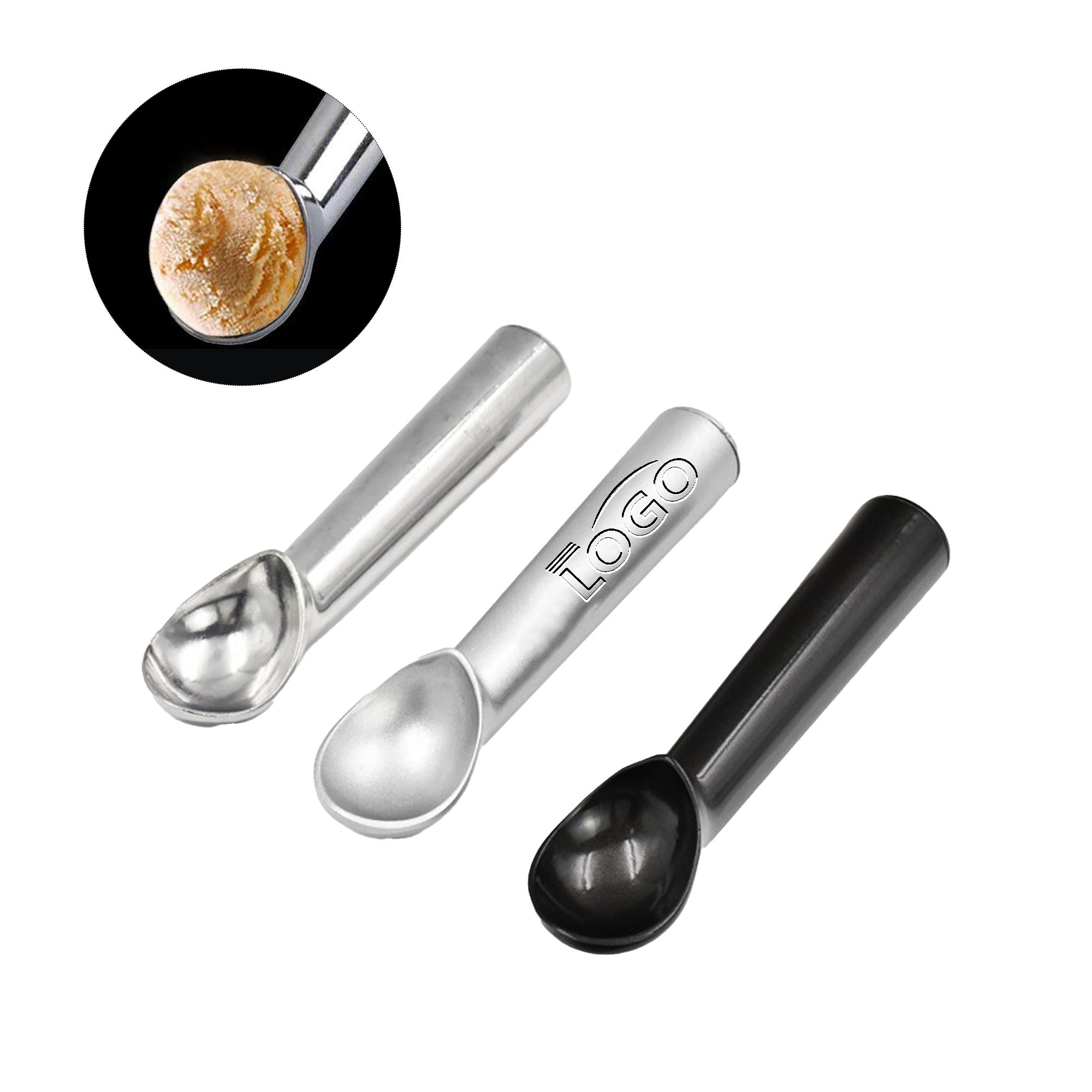 Easy-To-Dig Ice Cream Scoop 2