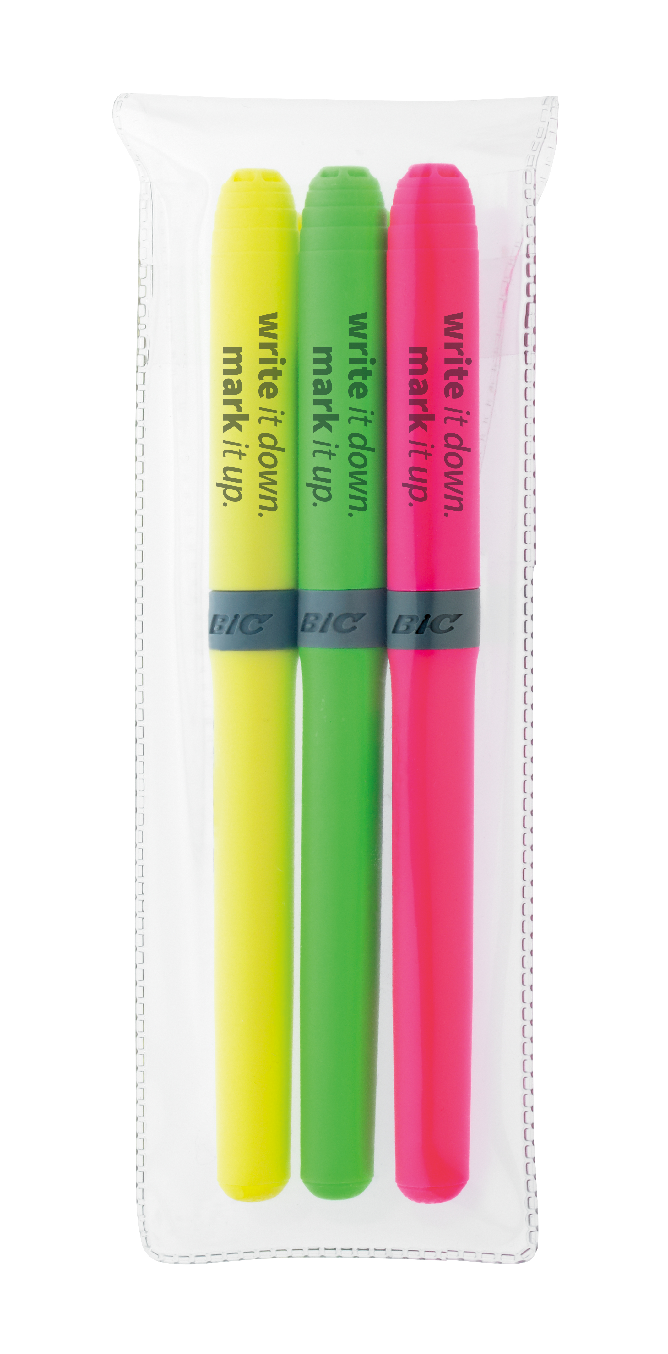 BIC® Brite Liner Grip™ 3-Pack