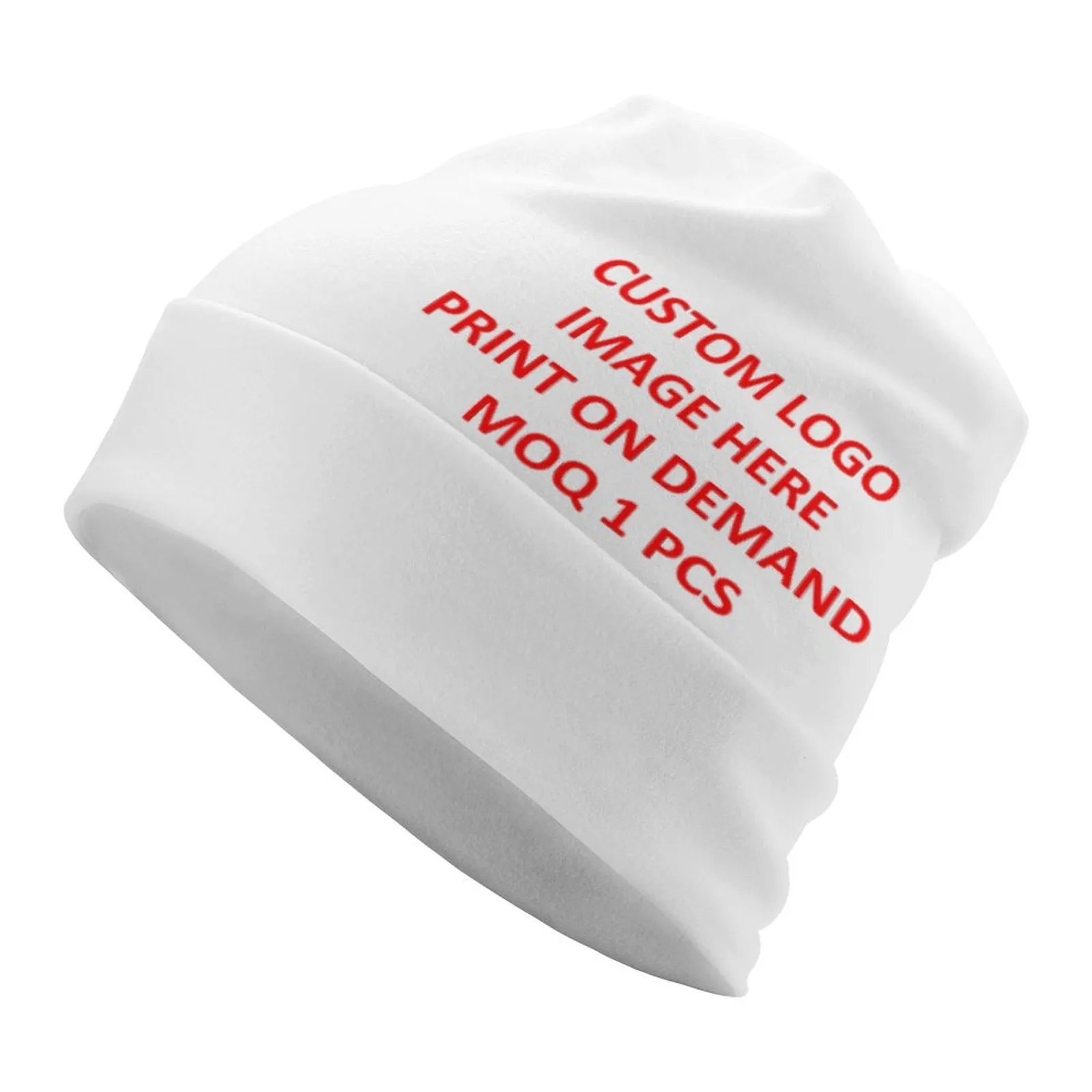 Custom Logo Skull Cap Bulk Wholesale Personalized Beanie for Corporate Gifts Outdoor Camping 8