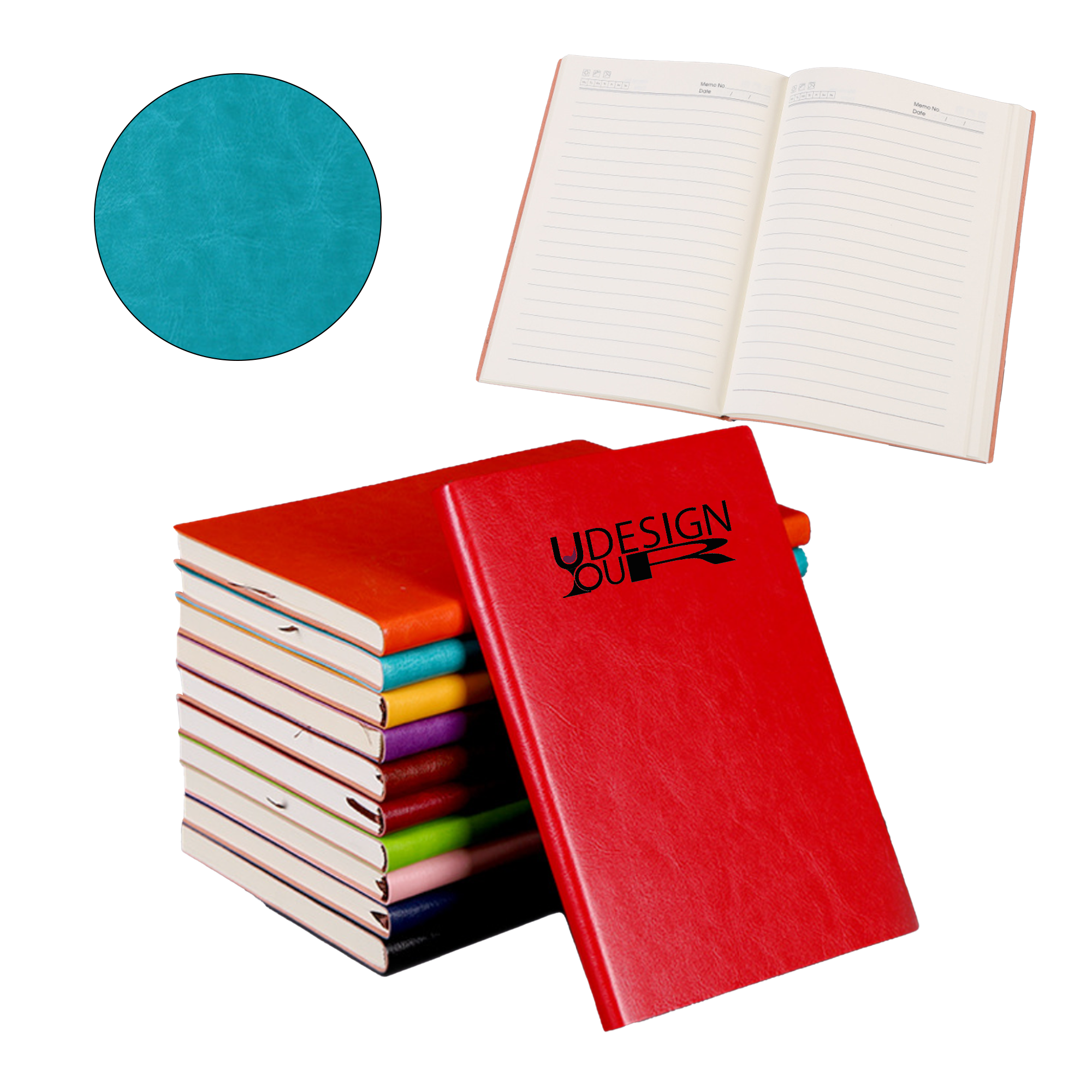 A5 Soft Leather Thick Notebook 2