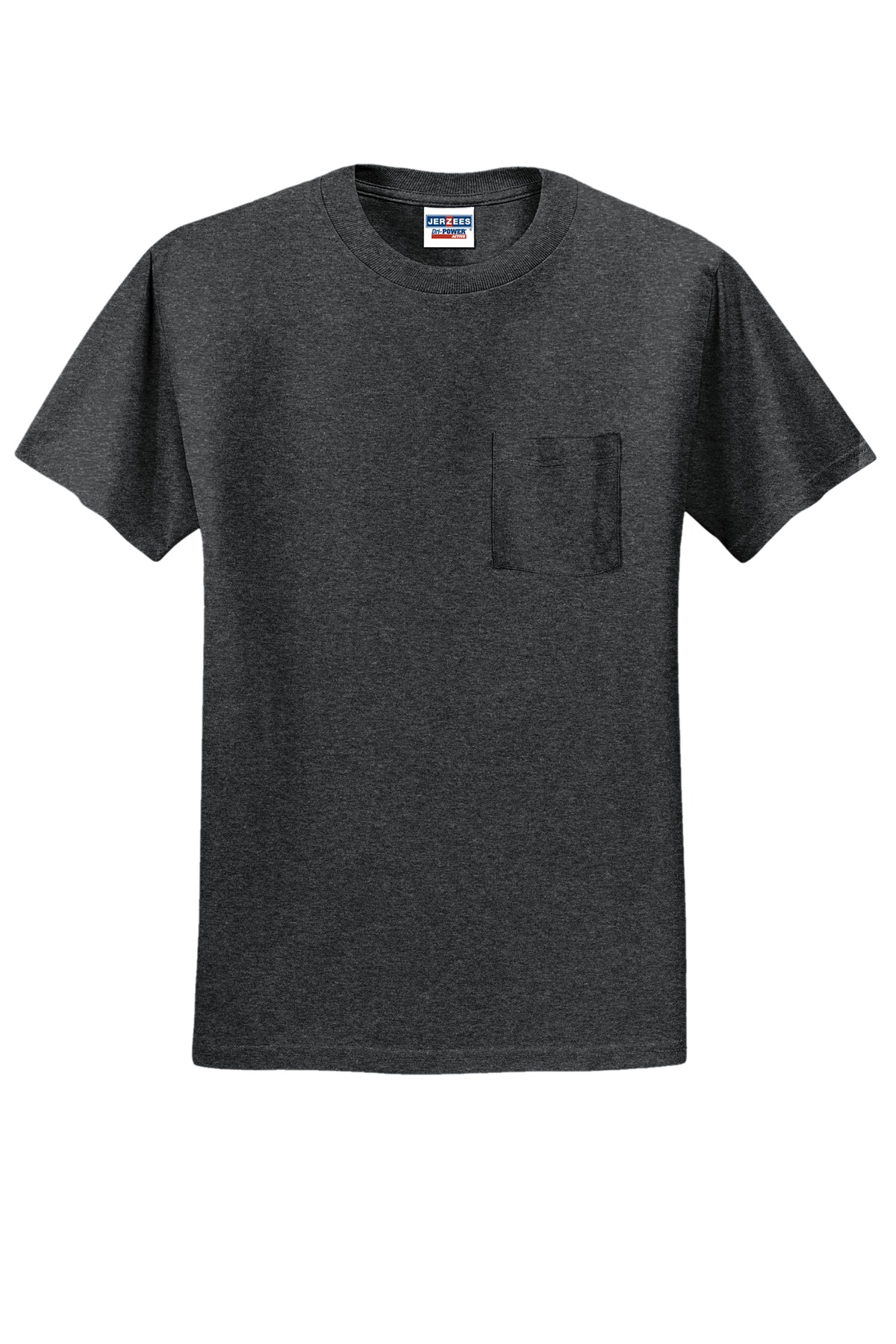 Jerzees - Dri-Power 50/50 Cotton/Poly Pocket T-Shirt. 29MP 117