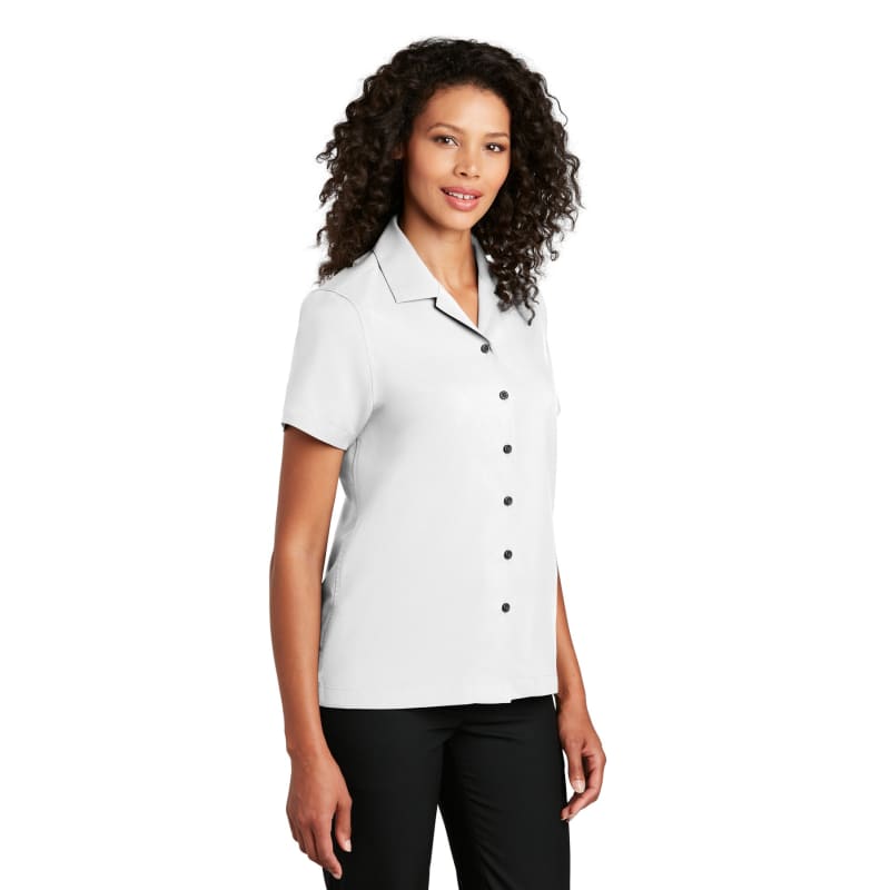 Port Authority Ladies Short Sleeve Performance Staff Shirt 3