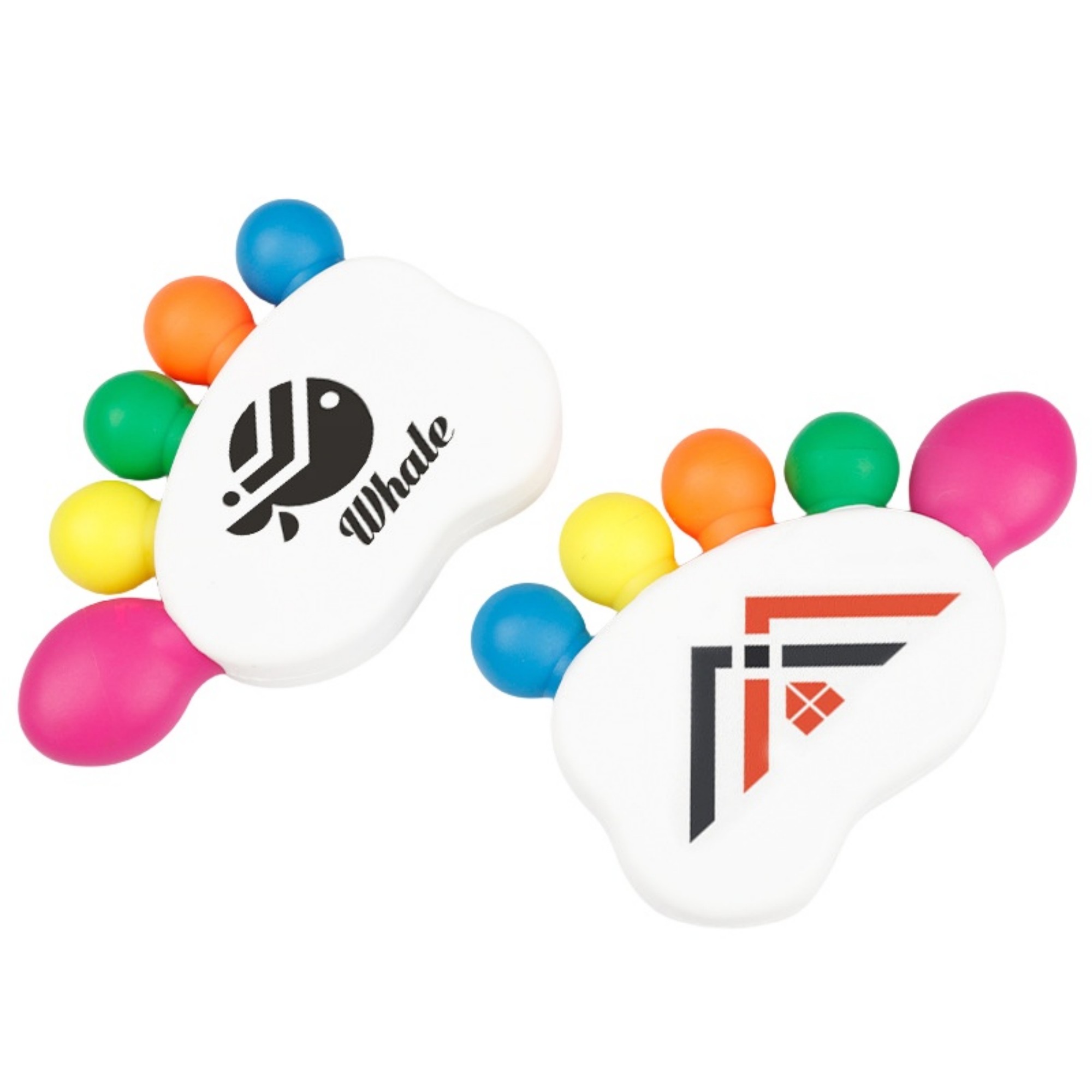 Five Color Toe Shaped Highlighters 1