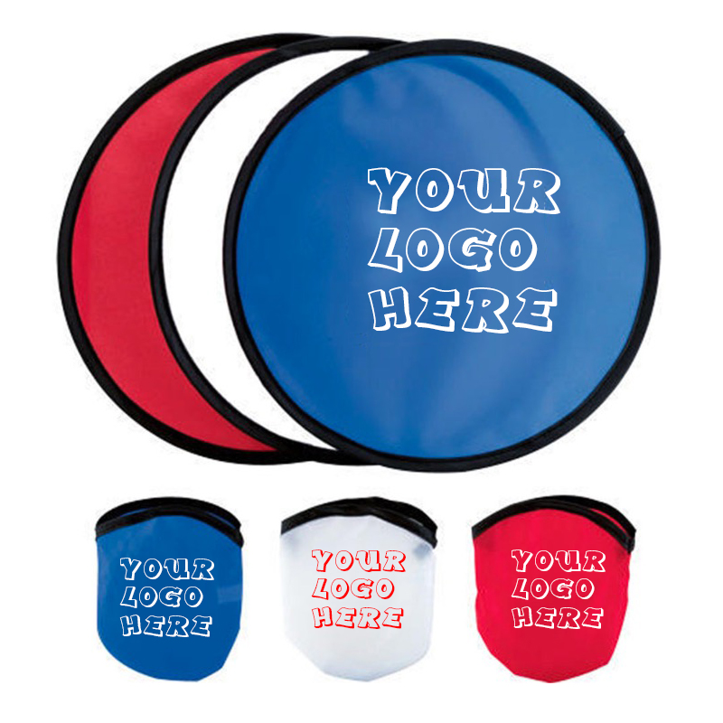 10"D Foldable Fly Disc w/ Pouch