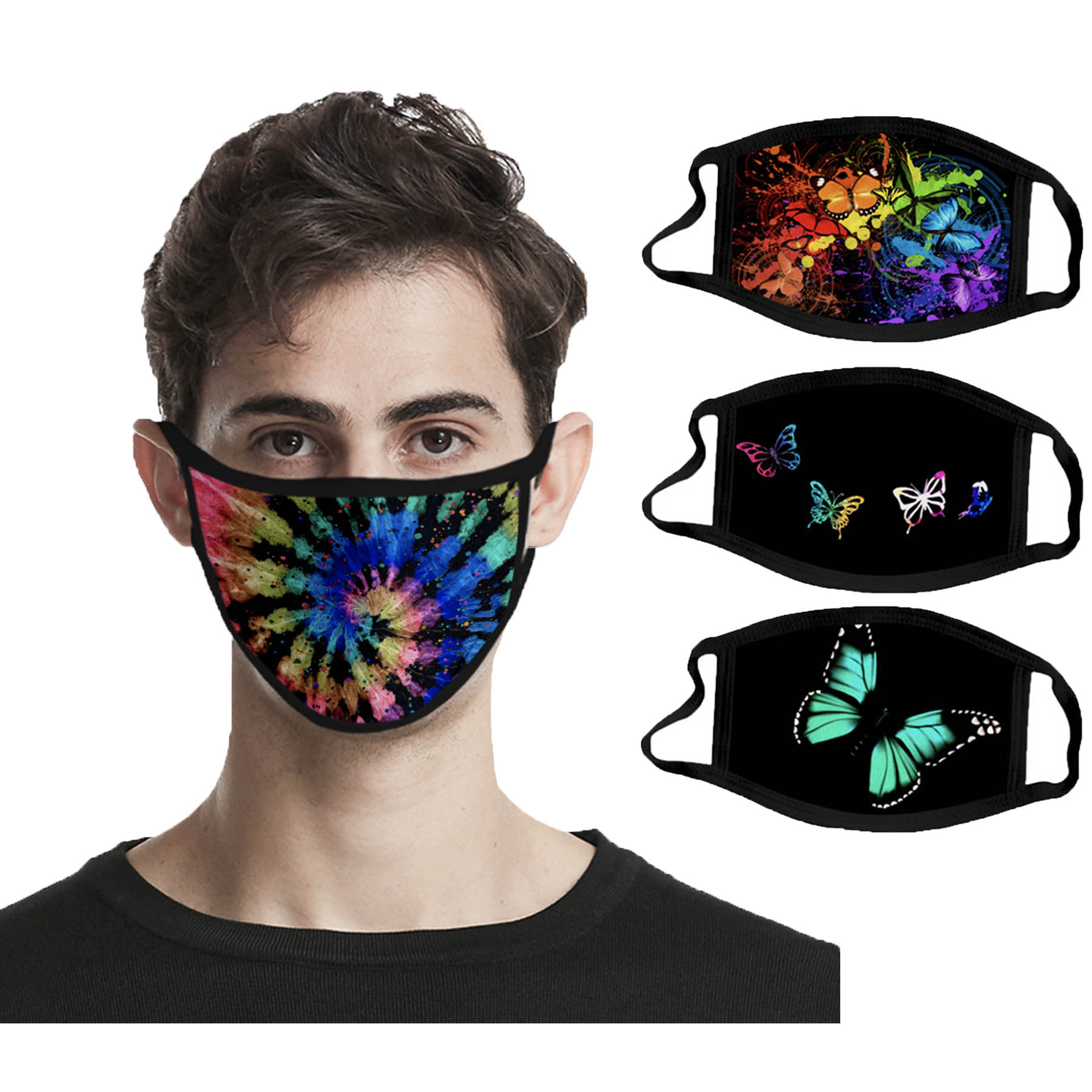 Custom Full-Color Reusable Face Mask 1