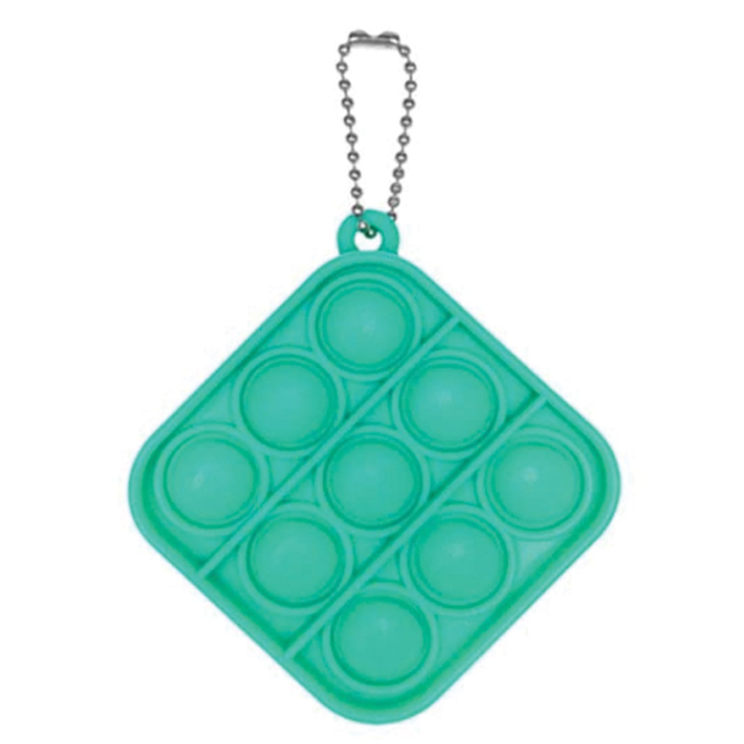 Fidget Popper Square Shaped Keychain 8