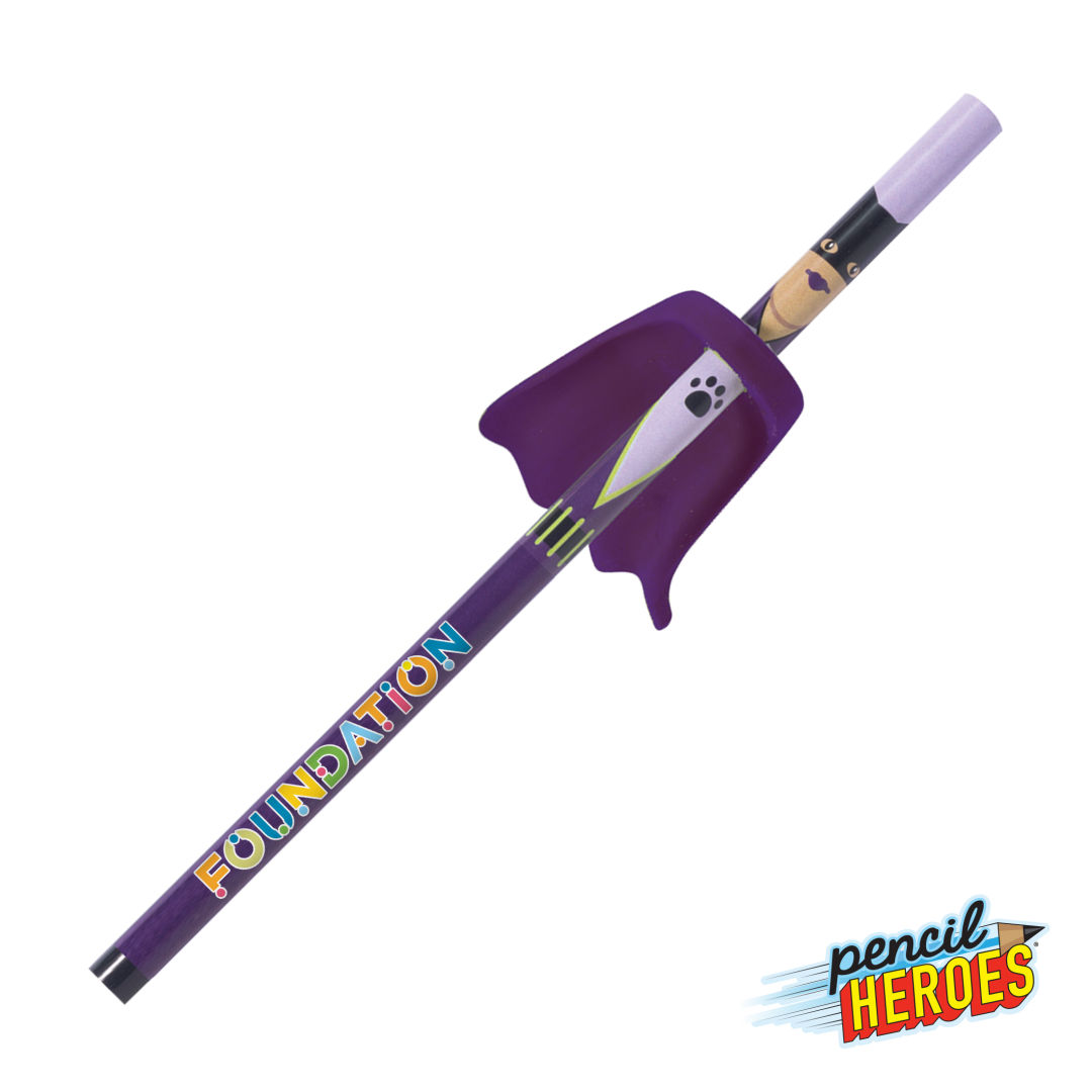 Pencil Heroes®  Superhero Series Female w/Cape 7