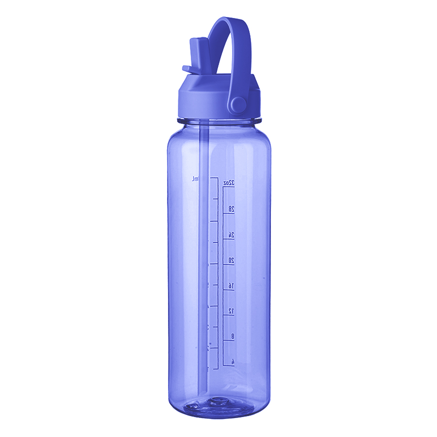 Plastic Water Bottle with Screw On Lid 40 oz. 4
