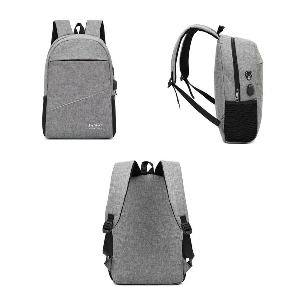15.6 " Laptop Customized Light Reflecting Backpack with USB Charging Port 4
