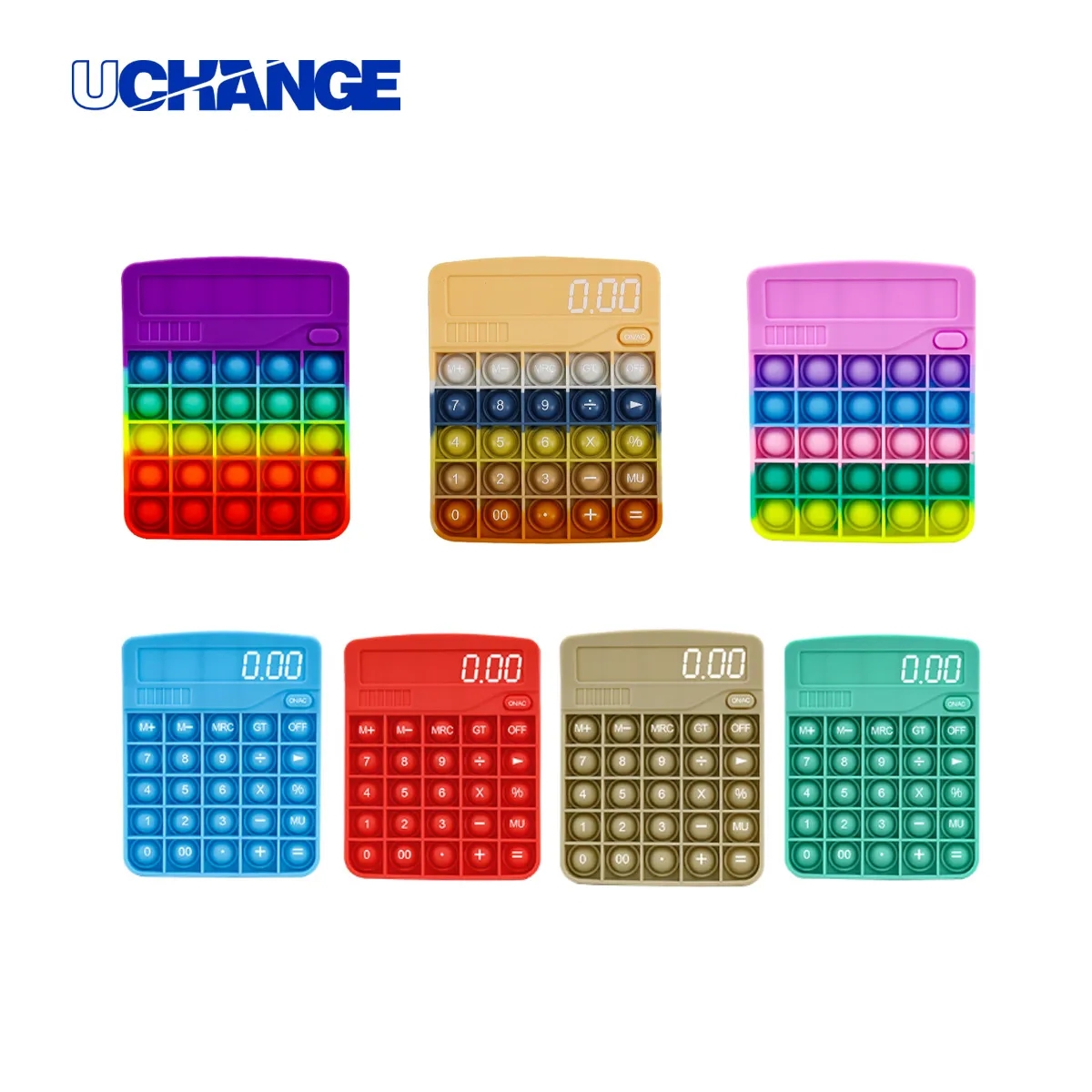 Calculator Design Fidget Pop Bubble Sensory Toy 6