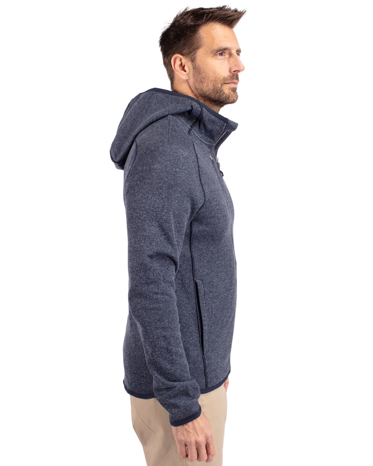 Mainsail Full Zip Hooded Mens Jacket