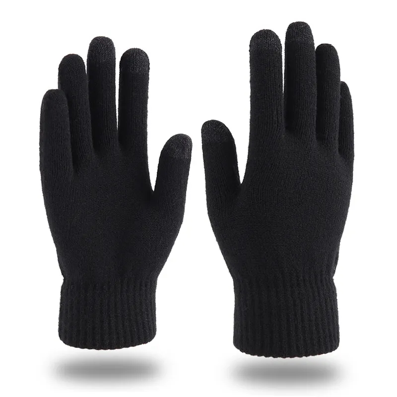 Touch Screen Warm Gloves with Thermal Soft Knit Lining 7