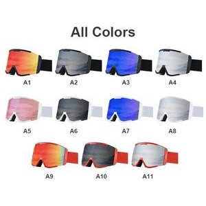 Wide Vision Clear Ski Goggles 3