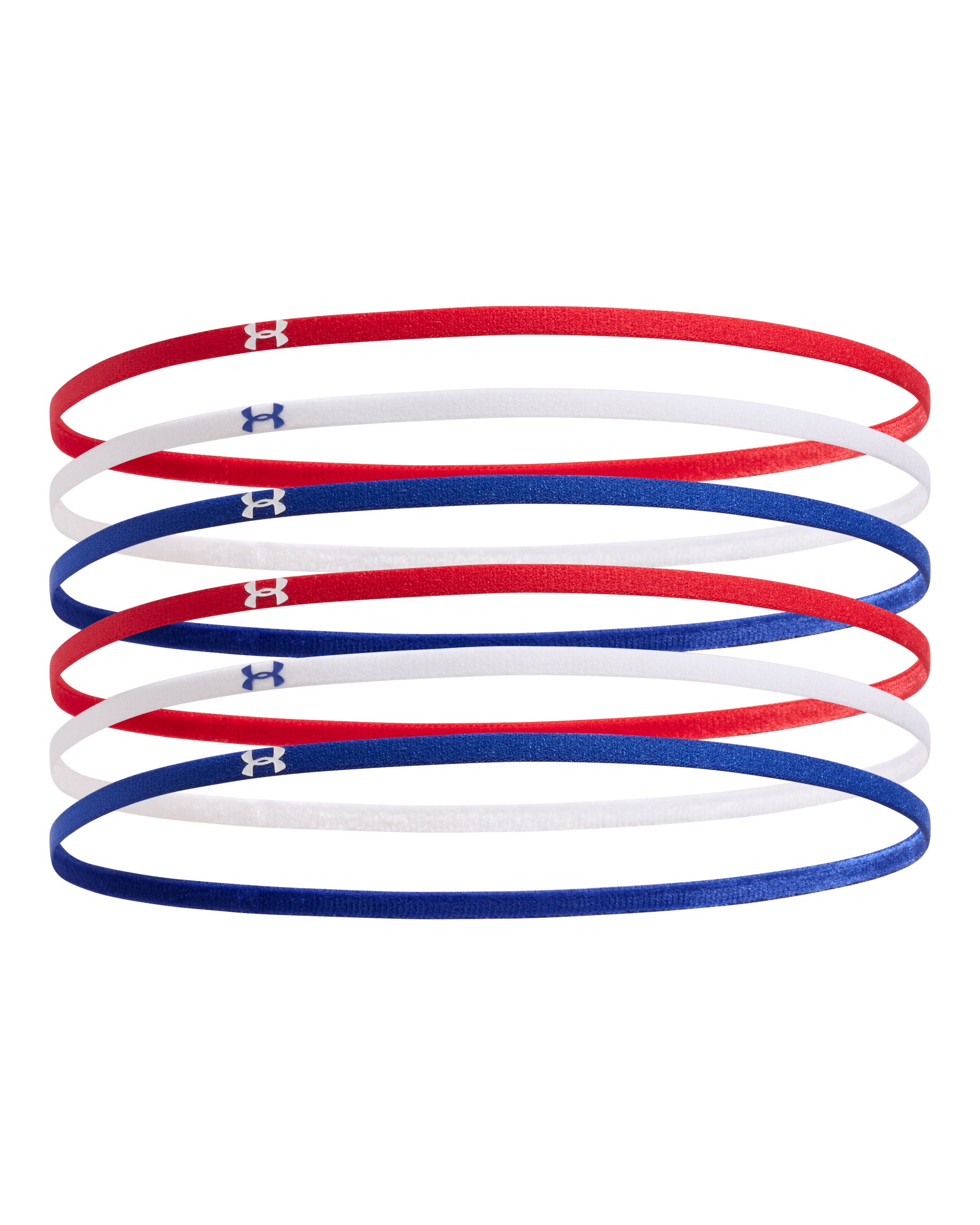 UA Mini Elastic Women's 6-Pack Headbands 3