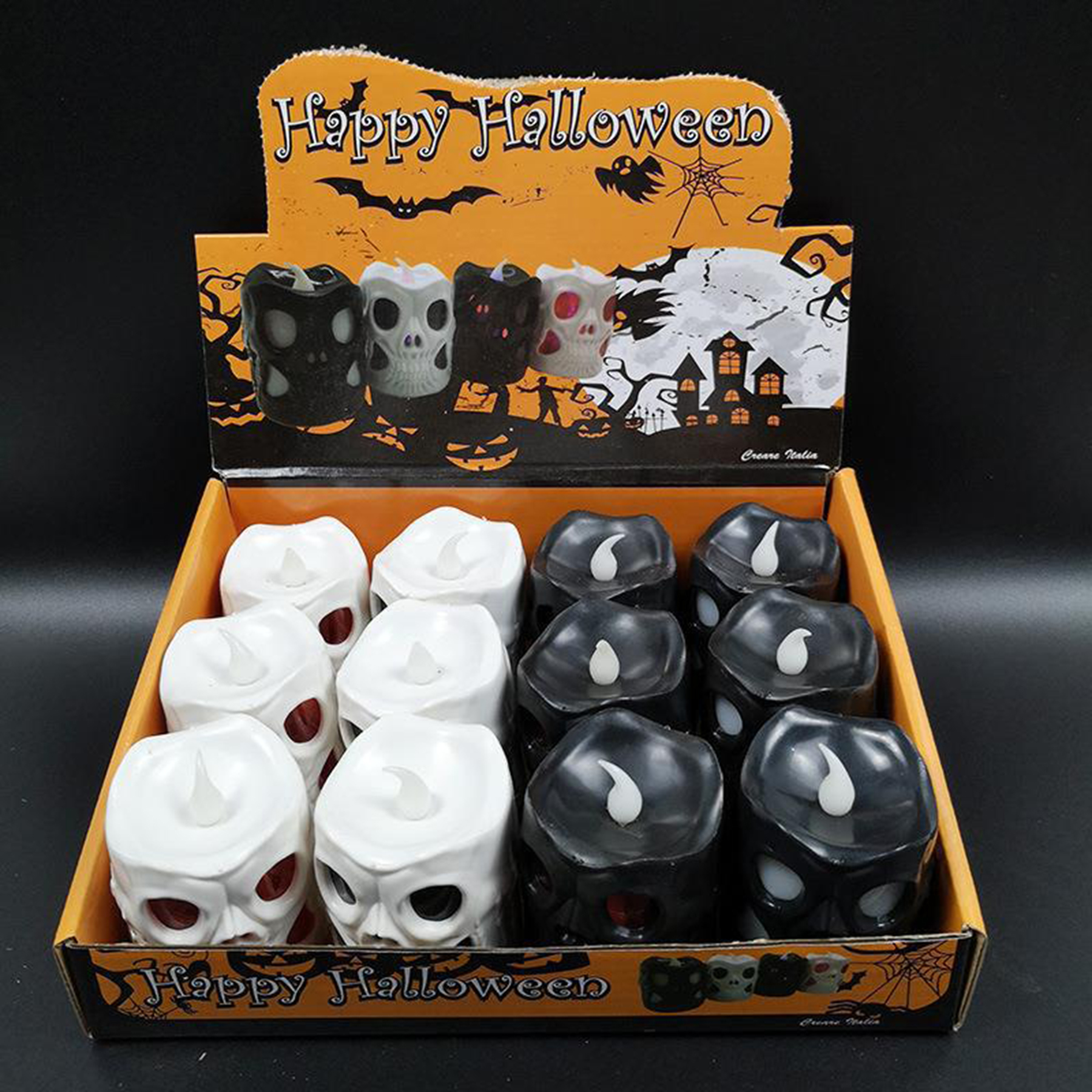 Plastic Halloween Led Pumpkin Lights 2