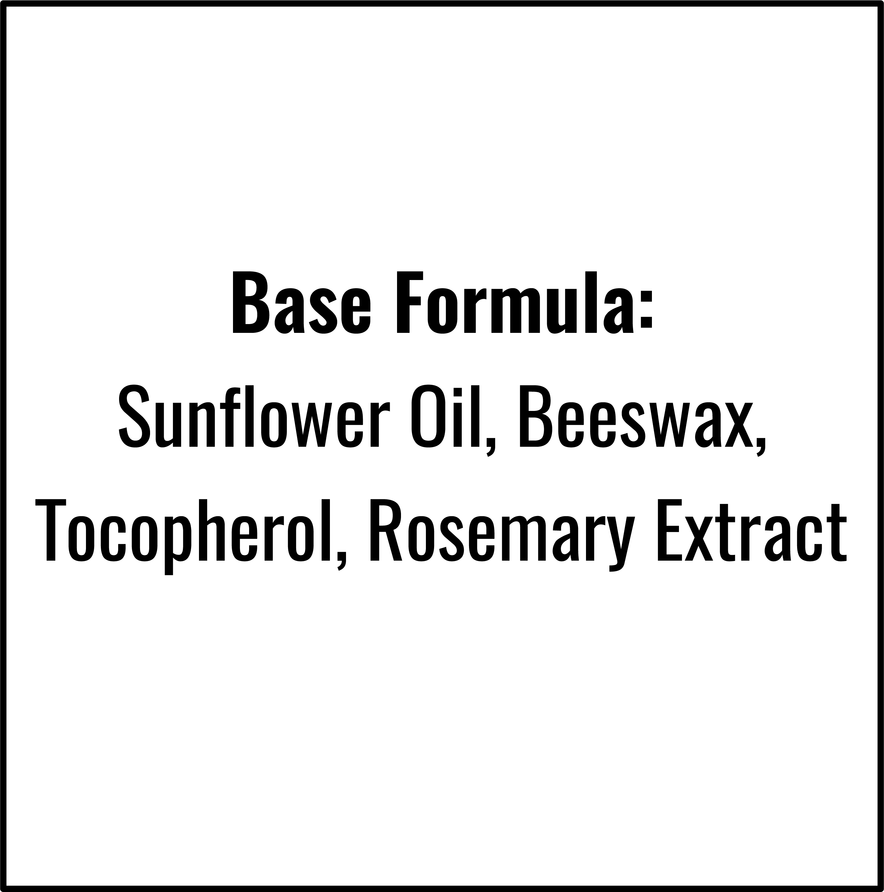 95% Organic Lip Balm (without Organic Seal) 3