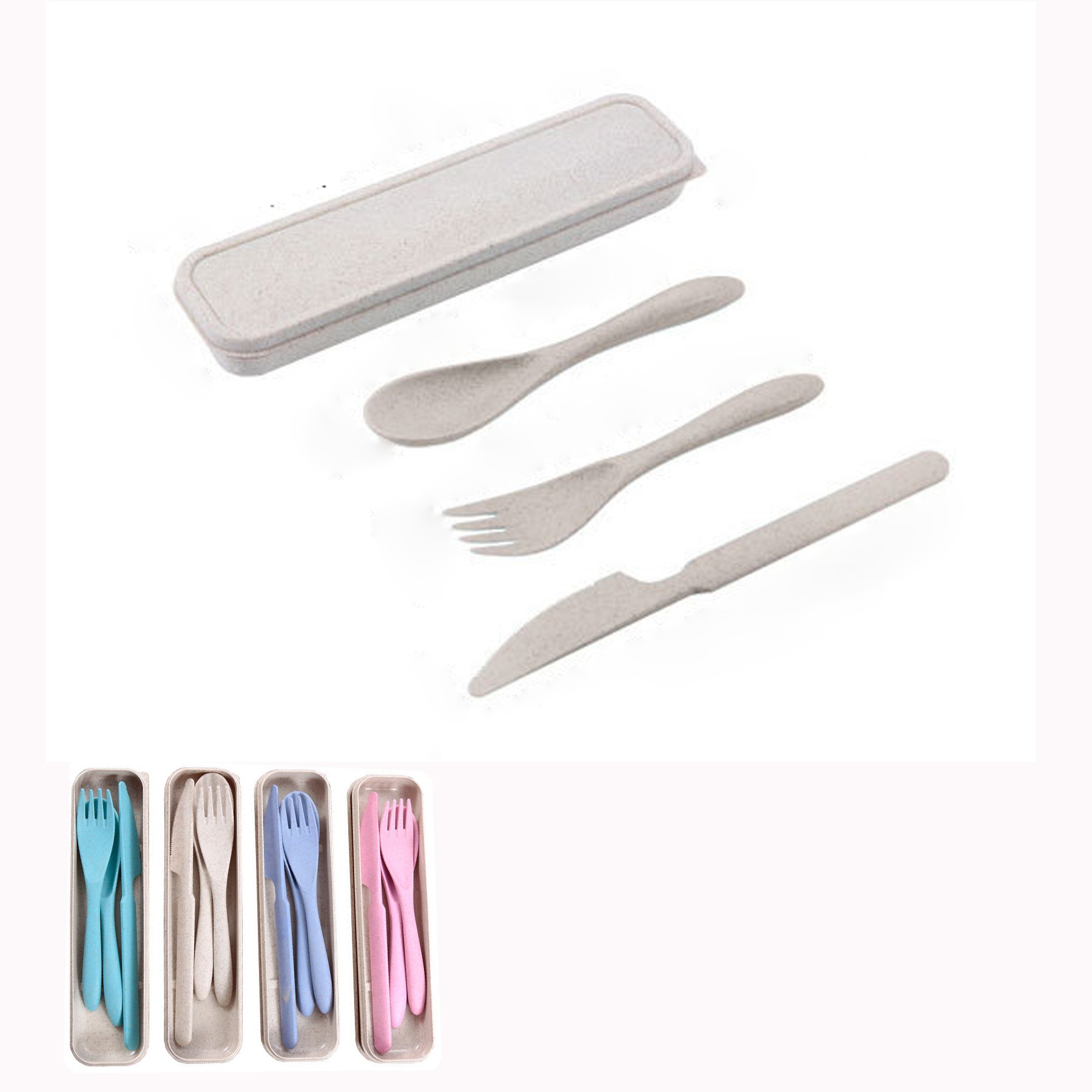 Portable Spoon Fork Knife Tableware Set 2