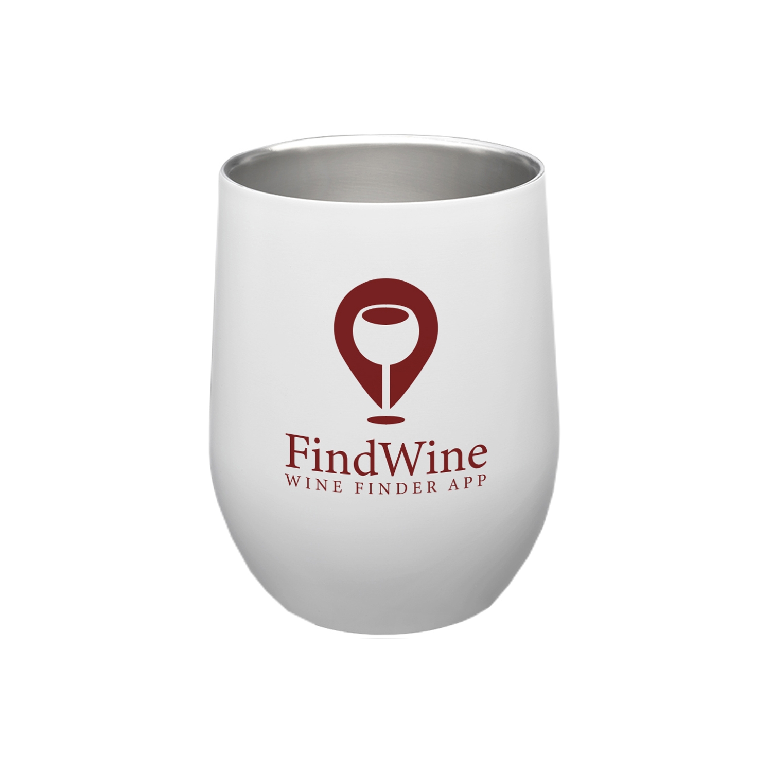 11 Oz. Porter Stainless Steel Wine Glasses 1