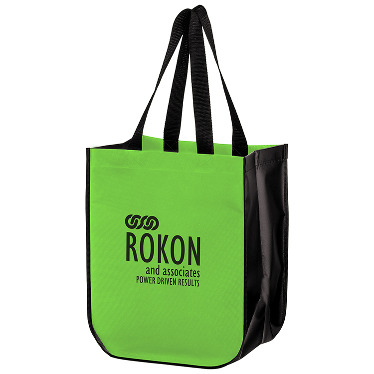 Matte Laminated Tote Bag with Rounded Corners 2