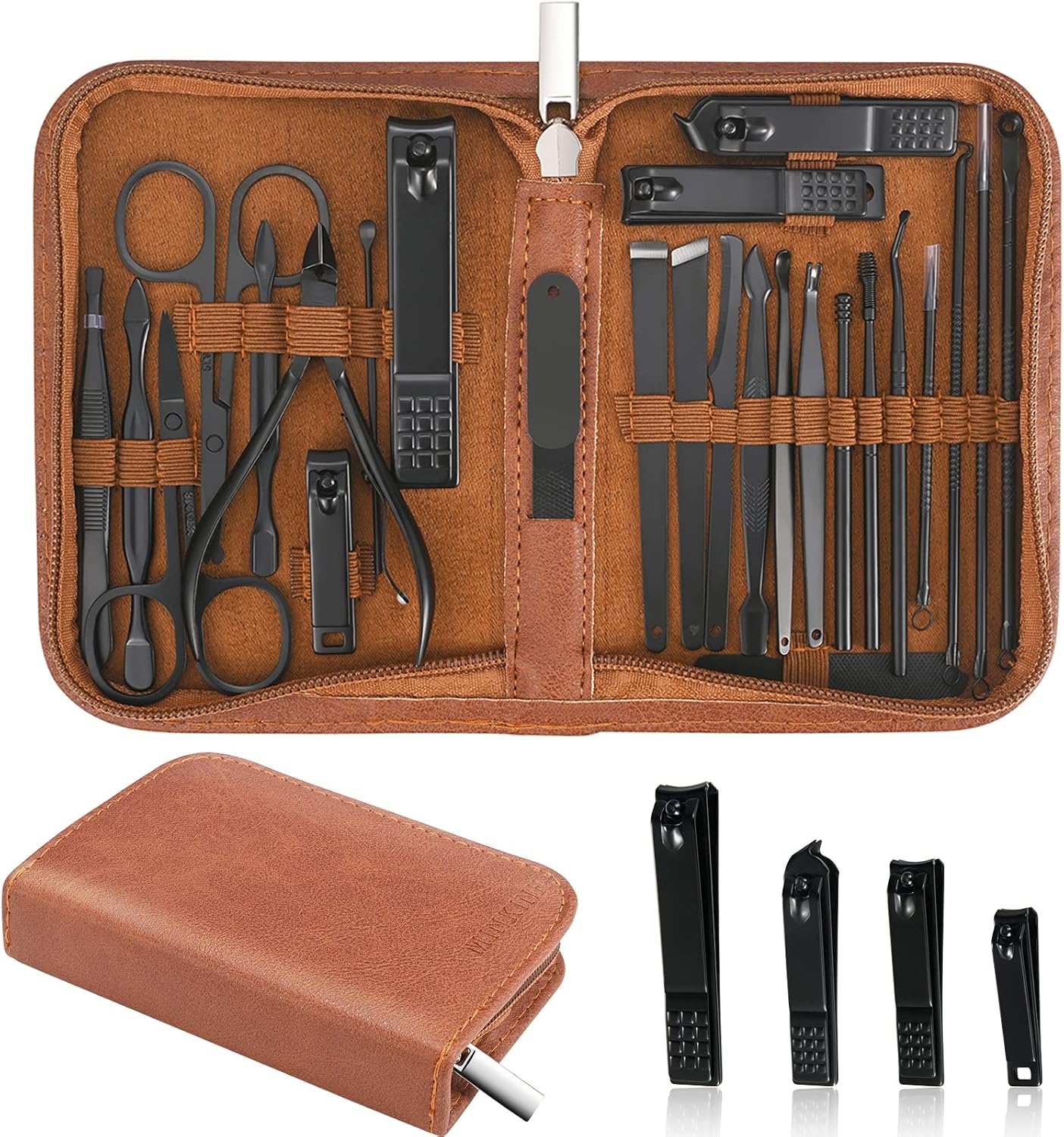26 Pieces Stainless Steel Manicure Kit 1