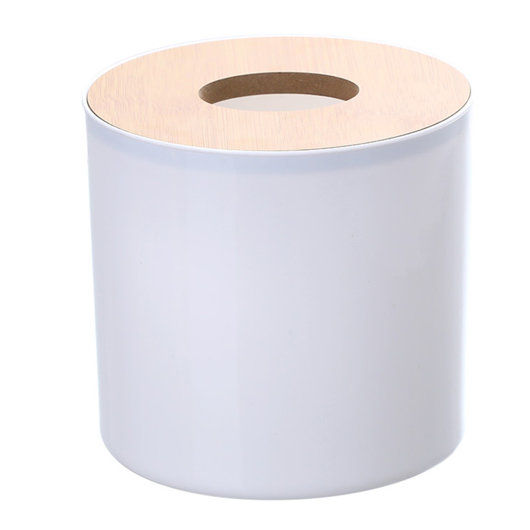 Desktop Tissue Storage Box W/Detachable Lid 2