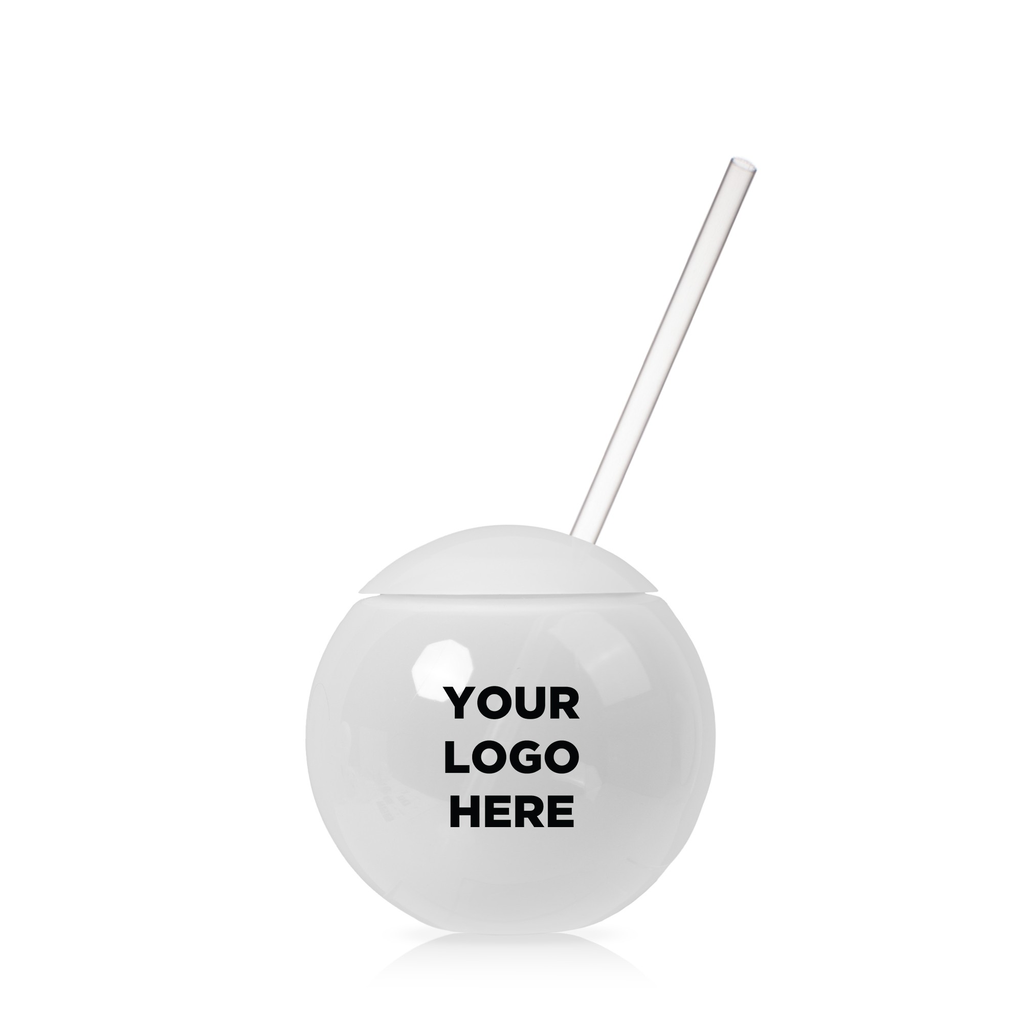 20oz Tumbler Ball Cup with Straw 13