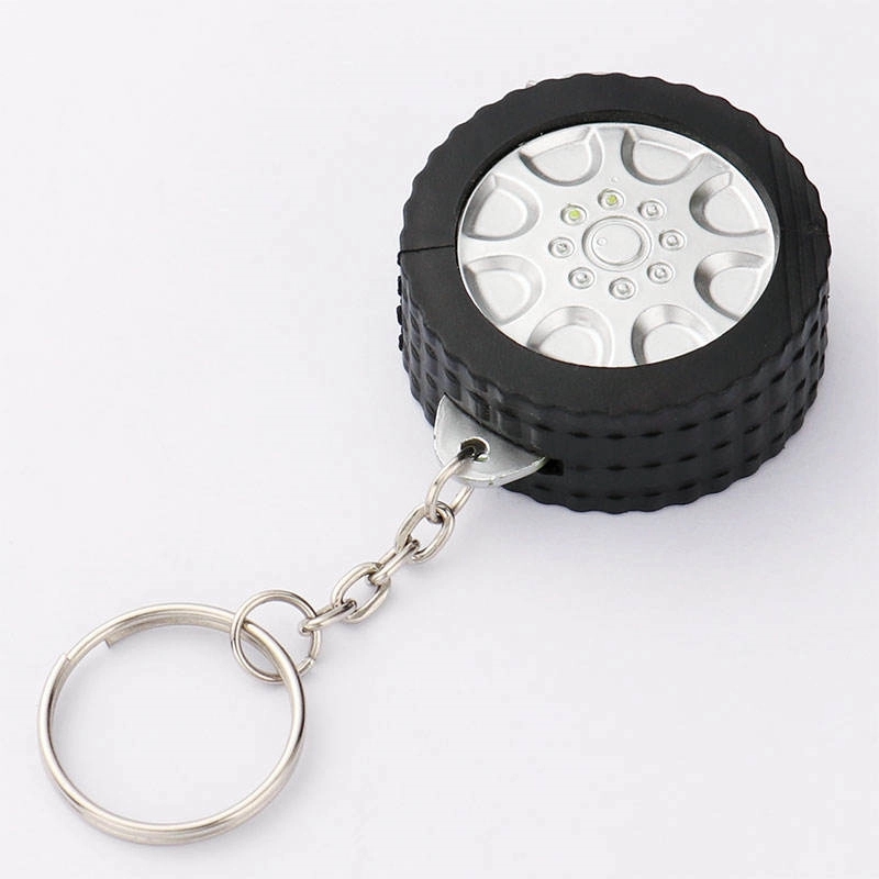 Mini Tire Tape Measure With Keychain 2