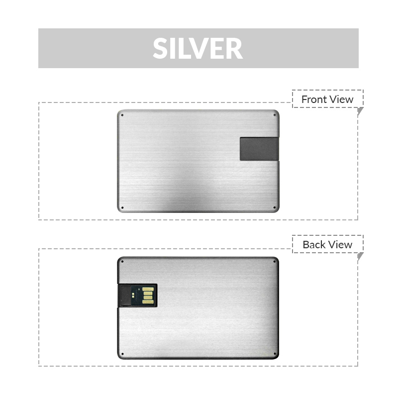 Metal Credit Card USB Flash Drive 6