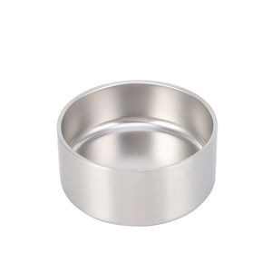 32oz Double Walls Steel Pet Food Bowl 19