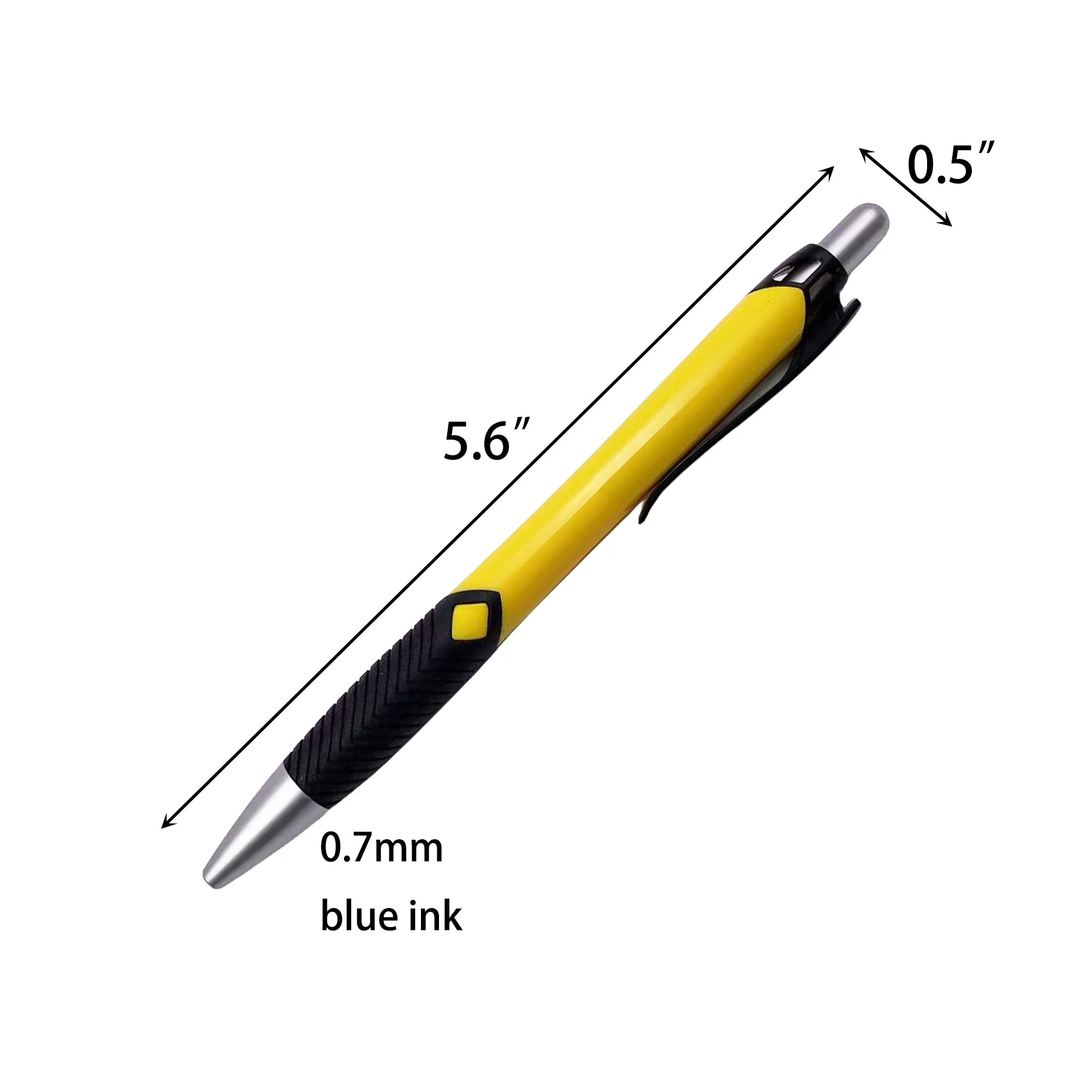 MOQ50 0.7mm Blue Ink Ballpoint Pen 2