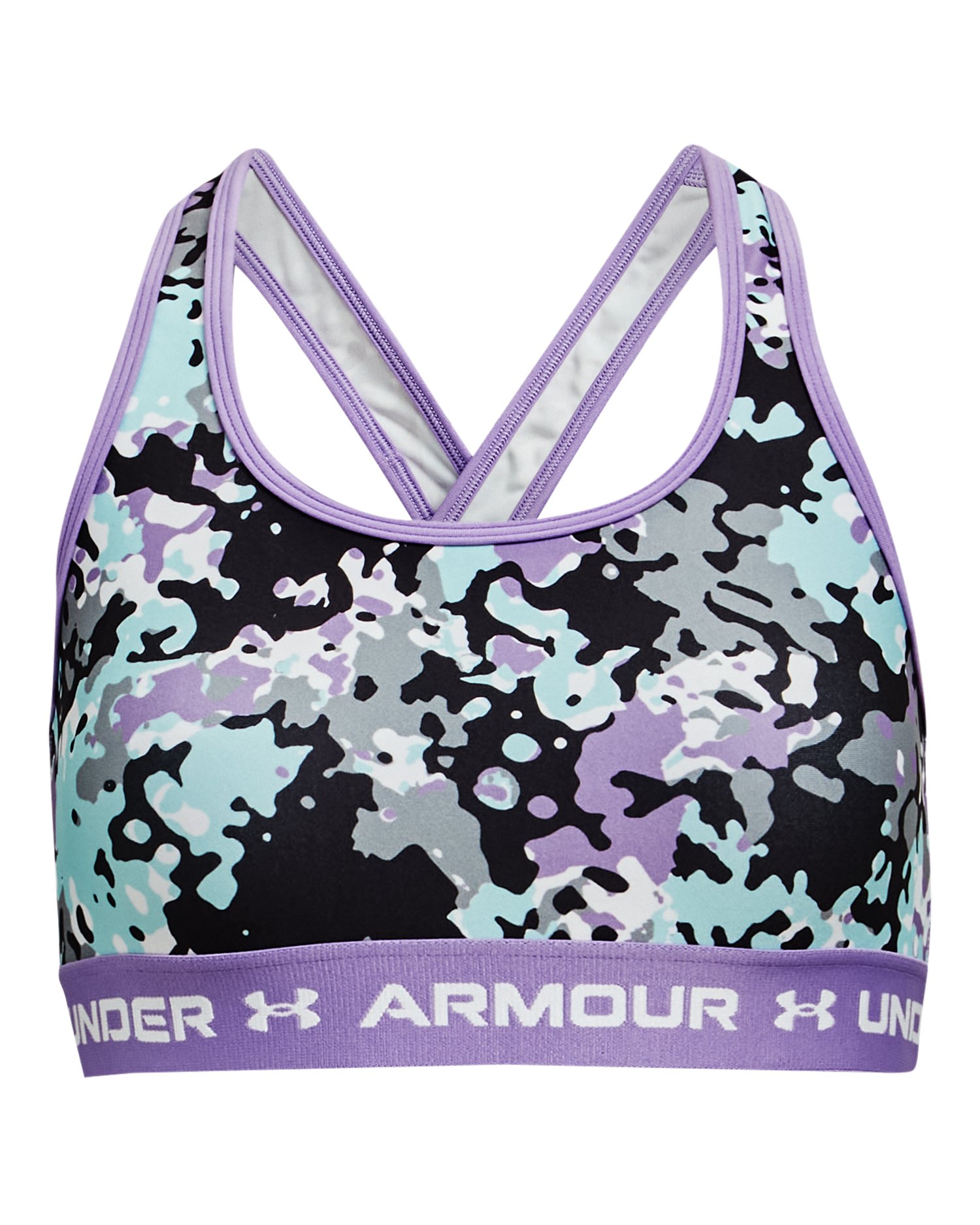 UA Crossback Printed Girls' Sports Bra 3