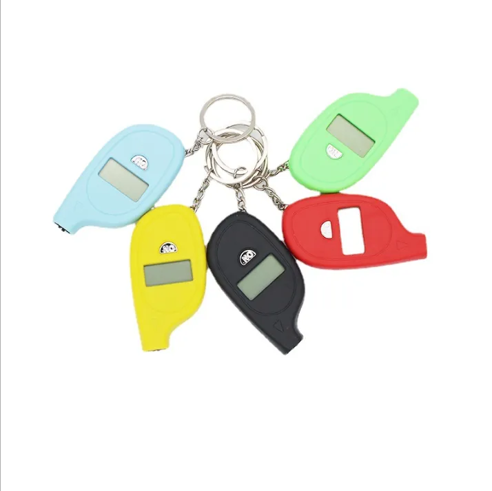 Mini Digital Tire Pressure Gauge With Keychain 2
