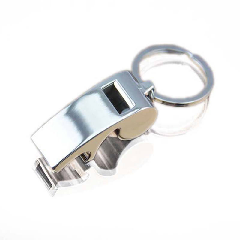 3 in 1 Metal Key Chain Bottle Opener and Whistle 2