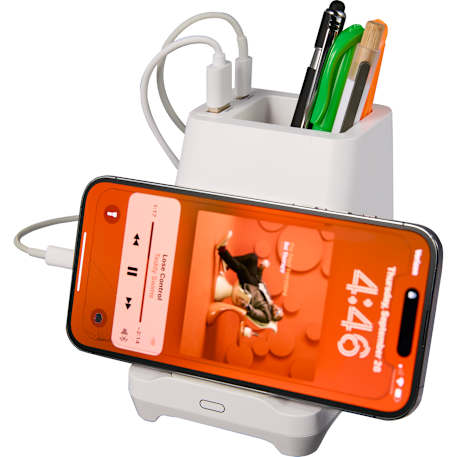 Desk Mate Organizer with Bluetooth Speaker and Hub 49