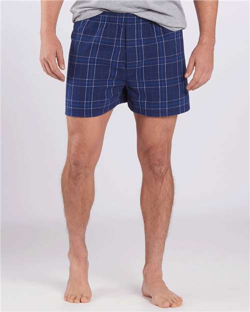 Men's Double Brushed Flannel Boxers - BM6701 77