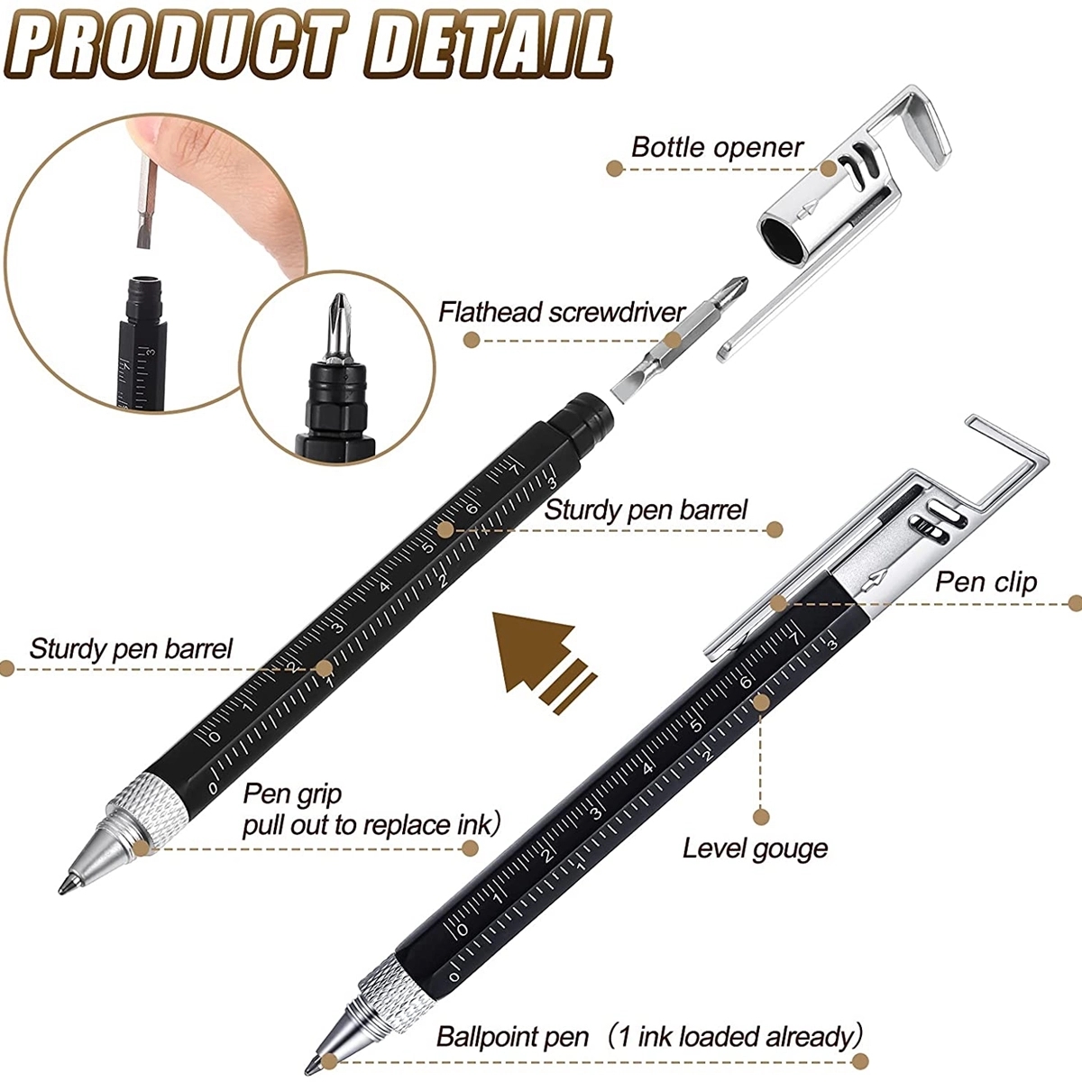 7 In 1 Multitool Pen 4