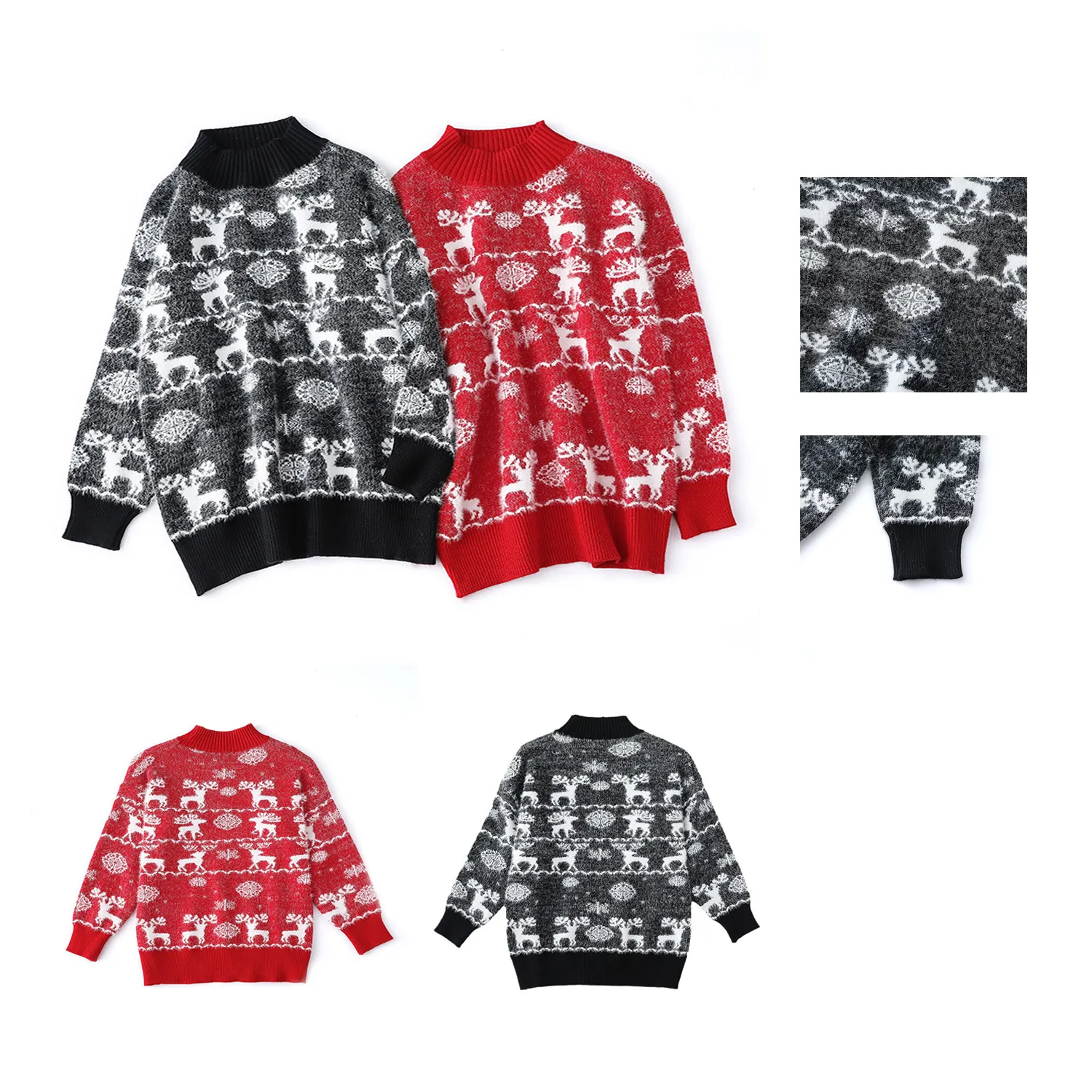 Custom Knit Christmas Sweater, custom hoodie or sweatshirt with logo imprint 1