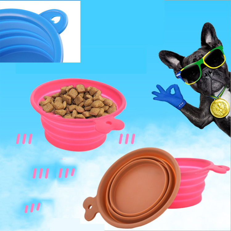 Folding Silicone Pet Bowl 4