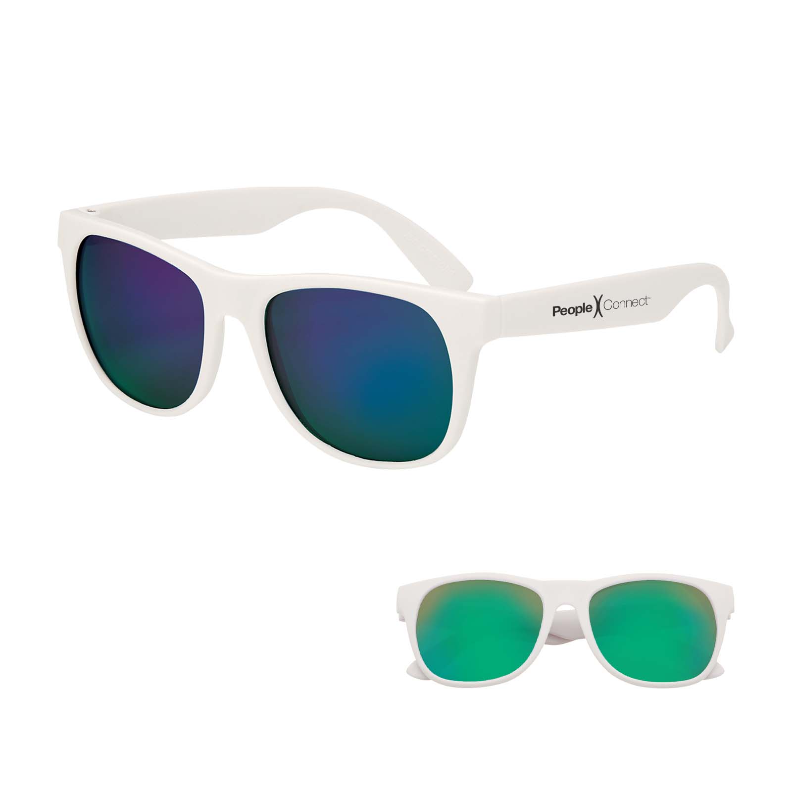 Rubberized Mirrored Sunglasses 6