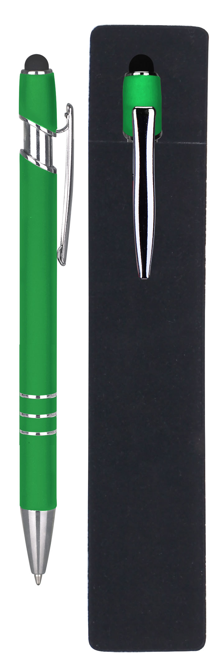 Soft-Touch Stylus Pen w/ PE-Pouch 2