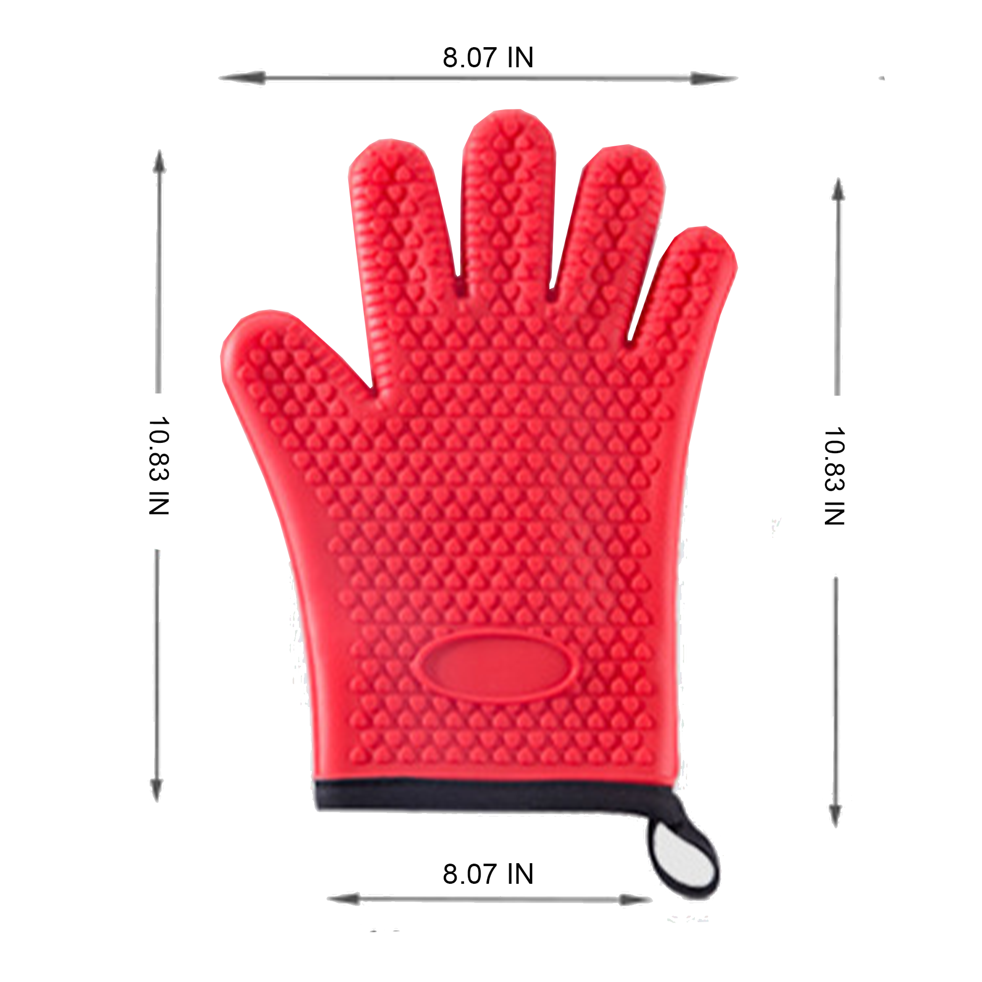 HeatShield Edge-Sealed Silicone Gloves 5