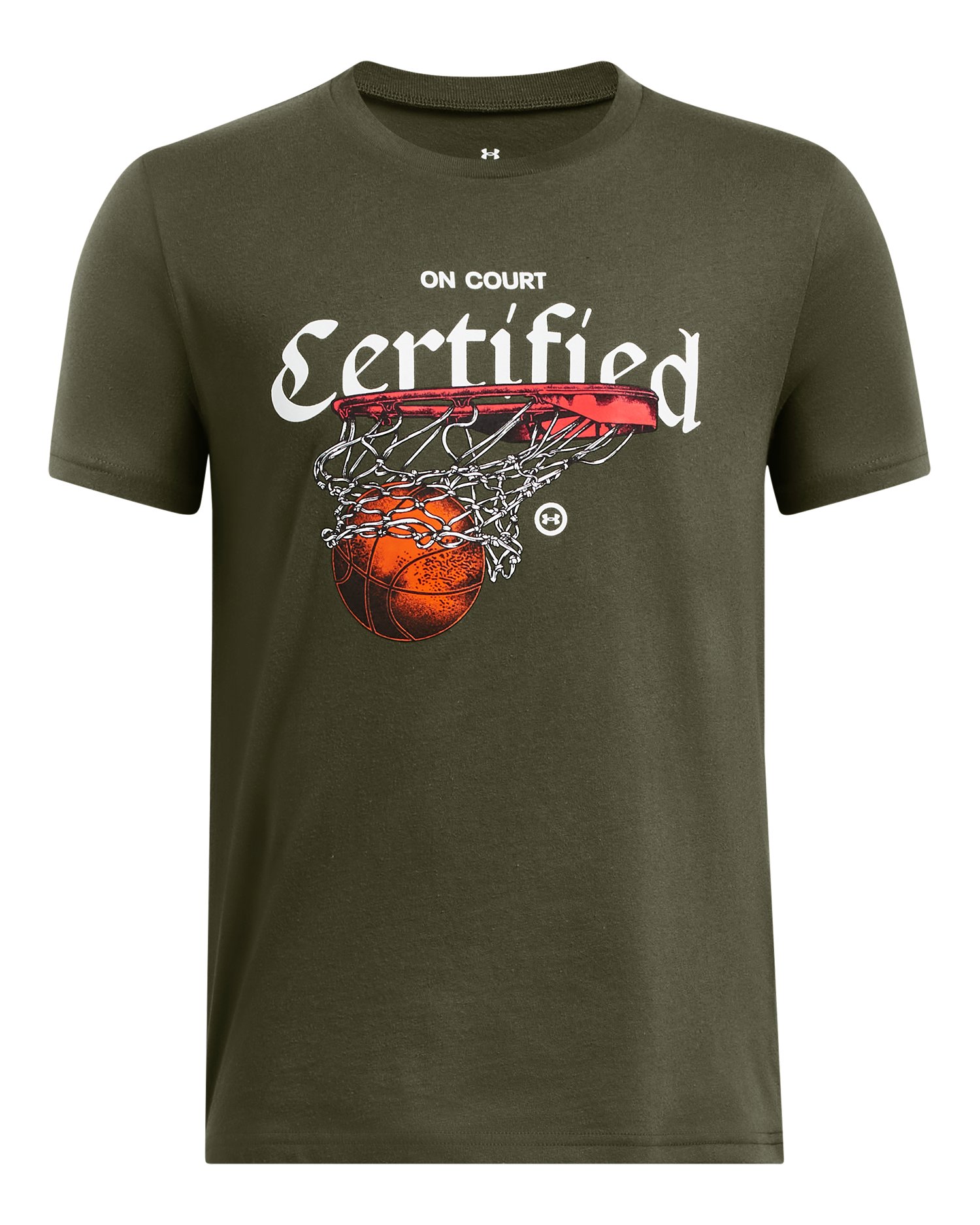UA Hoops Certified Boys' Short Sleeve 1