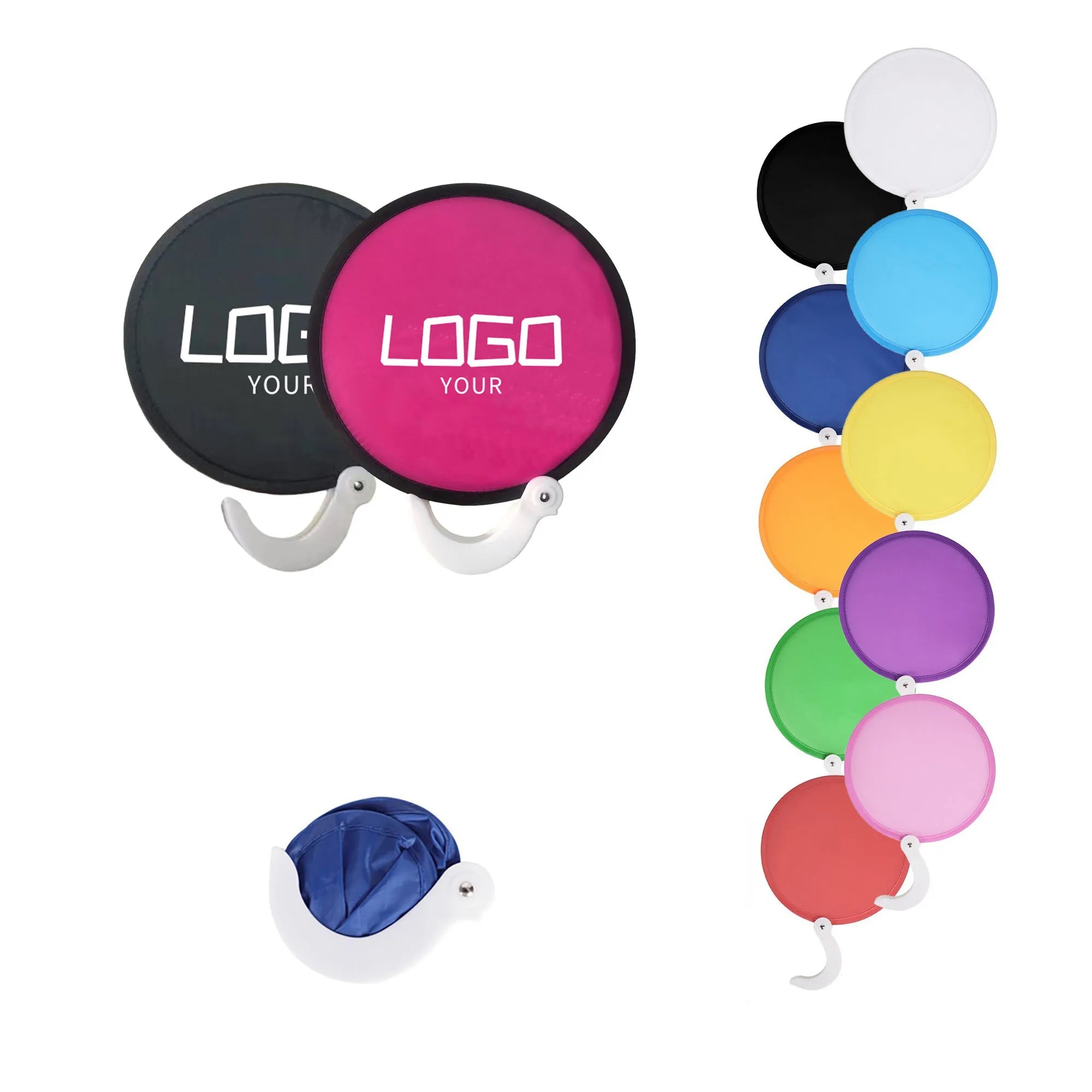 Portable Folding Handle Round Fan 2